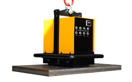 Электропостоянный грузоподъемный магнит HBEP с питанием от аккумулятора для стальных деталей весом от 500 до 5000 кг