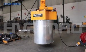 Lifting Steel Coil By Magnets (Permanent Electro) - HVR MAG