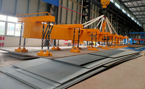 15 Ton Lifting Electromagnet - Long & Heavy Steel Plate Handling Equipment