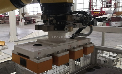Magnetic Robot Gripper for Pick-and-Place of Metal Sheet Forgings