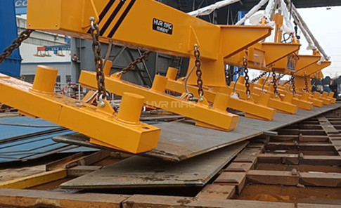 Magnetic Lifting Device for Steel Plates - 24 Ton Magnet Lifting System