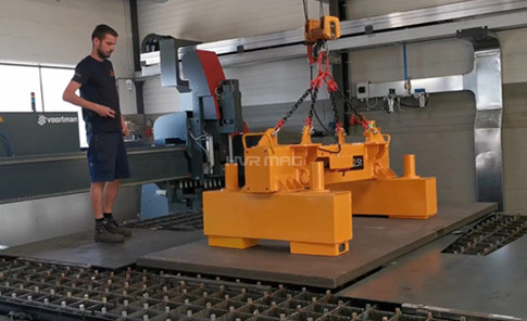 Steel Slab Lifting Equipment - 2500kg Magnet Lifter